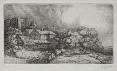 アビーファームラフェルムドゥラベイ。 作： Alphonse Legros