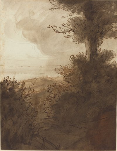 大きな木 作： Alphonse Legros