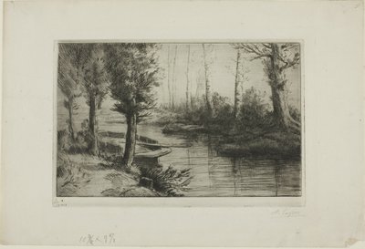 運河: 朝 作： Alphonse Legros