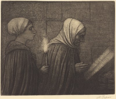  作： Alphonse Legros