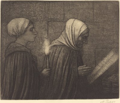 飼い葉桶ラクレッシュ。 作： Alphonse Legros