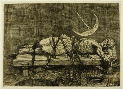 ピットと振り子、セカンドプレート 作： Alphonse Legros