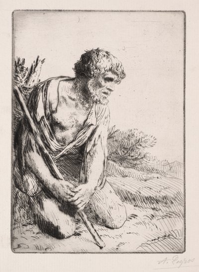 放蕩息子（三皿目） 作： Alphonse Legros