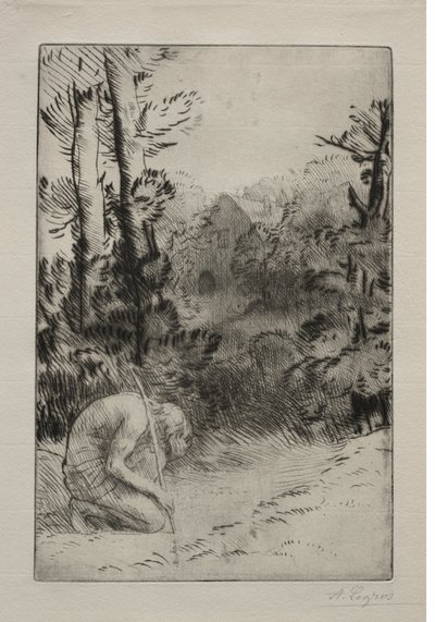 放蕩息子の第2プレート。 作： Alphonse Legros