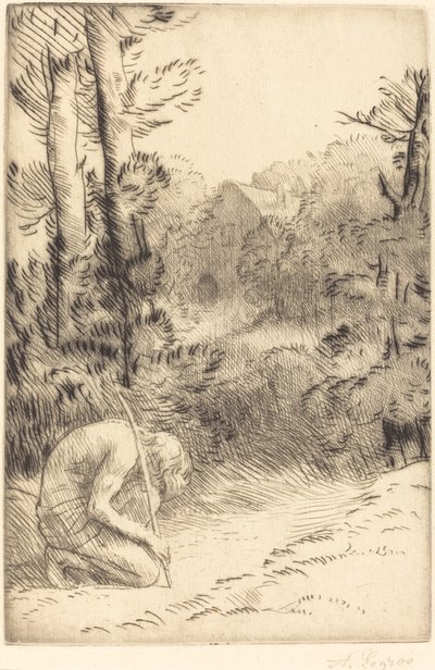 放蕩息子、二皿目 放蕩息子。 作： Alphonse Legros