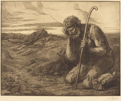 放蕩息子、第6図「放蕩な子ども」 作： Alphonse Legros