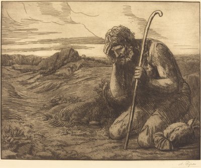放蕩息子、6皿目 放蕩息子。 作： Alphonse Legros