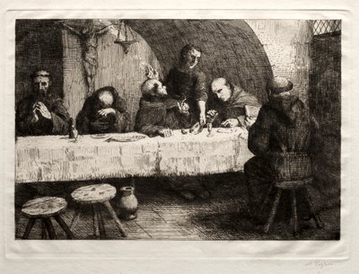 食堂 作： Alphonse Legros