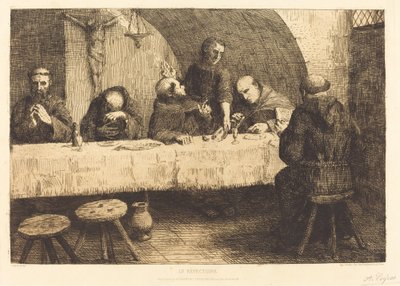 食堂 ル・レフェクトワール。 作： Alphonse Legros