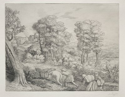 農場への帰還 作： Alphonse Legros