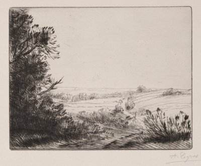 ホービルへの道 作： Alphonse Legros