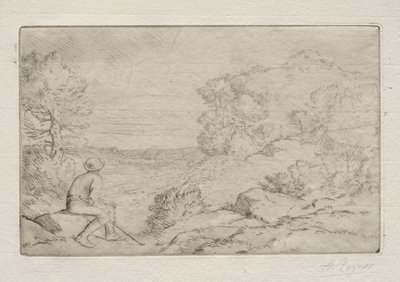岩 作： Alphonse Legros