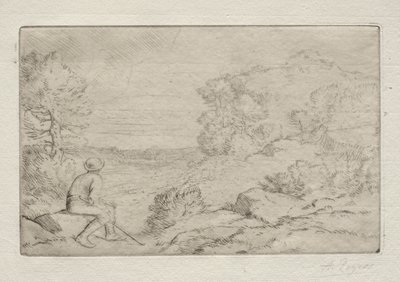 岩。 作： Alphonse Legros