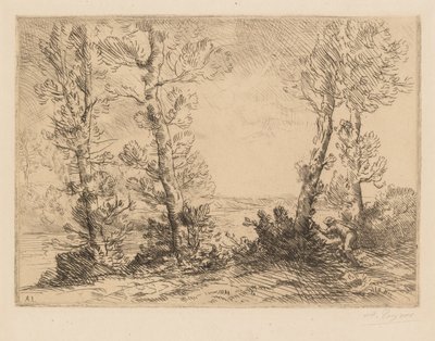 サーモン漁師 作： Alphonse Legros