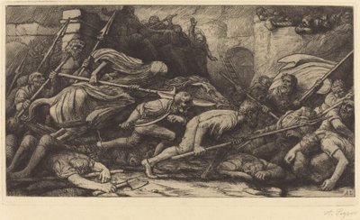 死の勝利：戦い 作： Alphonse Legros