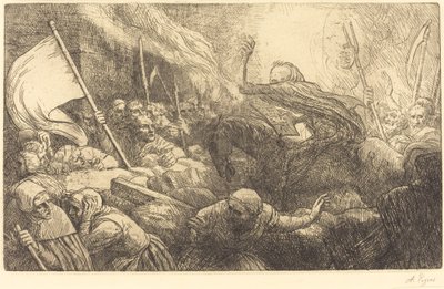 死の勝利：宣言 作： Alphonse Legros