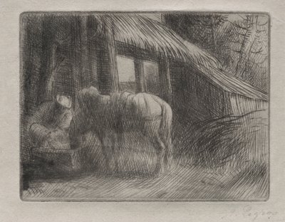 The Watering Place (二皿目) 作： Alphonse Legros