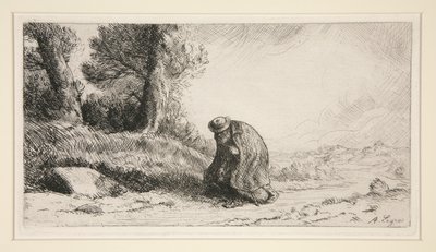 旅人 作： Alphonse Legros