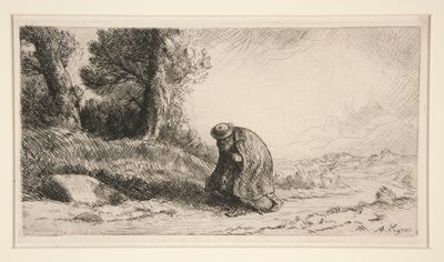 旅人 作： Alphonse Legros