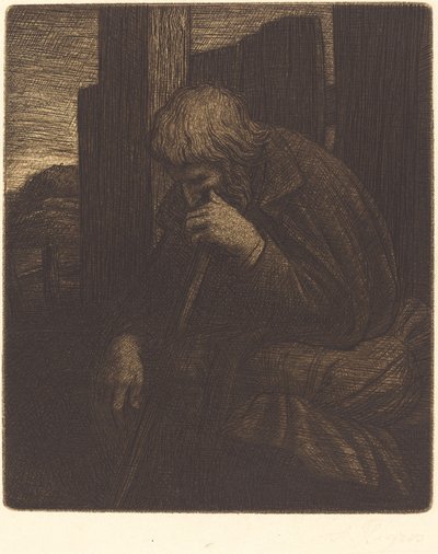 考える人（考える人） 作： Alphonse Legros
