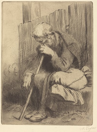  作： Alphonse Legros