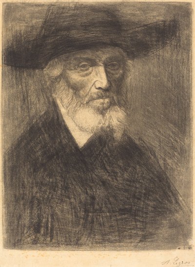 トーマス・カーライル。 作： Alphonse Legros