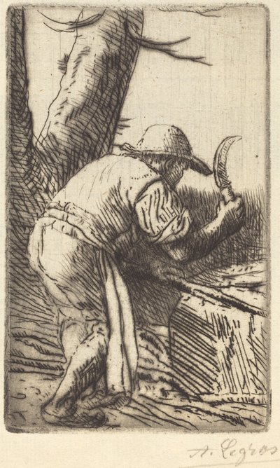 Cortador de galhos O ​​cortador de galhos. 作： Alphonse Legros
