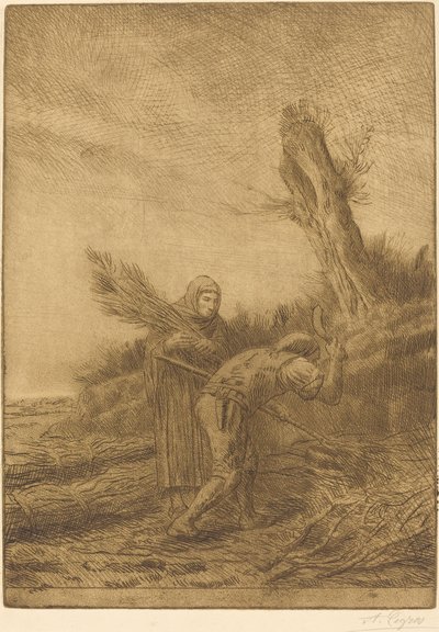 小枝メーカー小枝メーカー。 作： Alphonse Legros