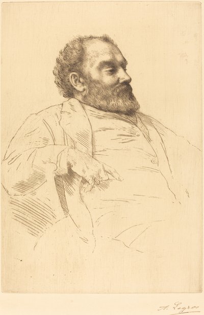 Val Prinsep、R.A. 作： Alphonse Legros