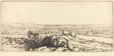 砂丘の谷 (砂丘の谷) 作： Alphonse Legros