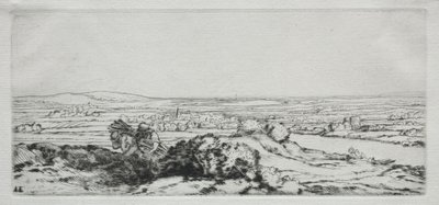 砂丘の谷La Vallee des Dunes。 作： Alphonse Legros