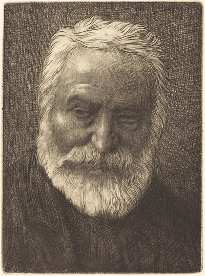 ヴィクトル・ユーゴー、二皿目。 作： Alphonse Legros