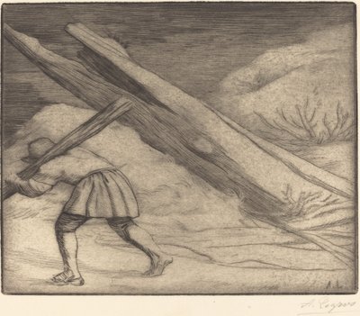 冬、一皿目 冬。 作： Alphonse Legros