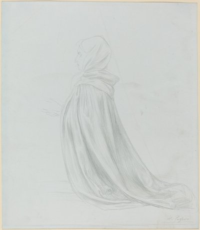 マントの女 作： Alphonse Legros