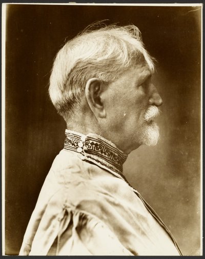 [アルフォンス＝マリー・ミュシャの最後の自画像】。］ 作： Alphonse Maria Mucha