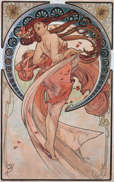 次のアーティストによるアート作品： Alphonse Mucha