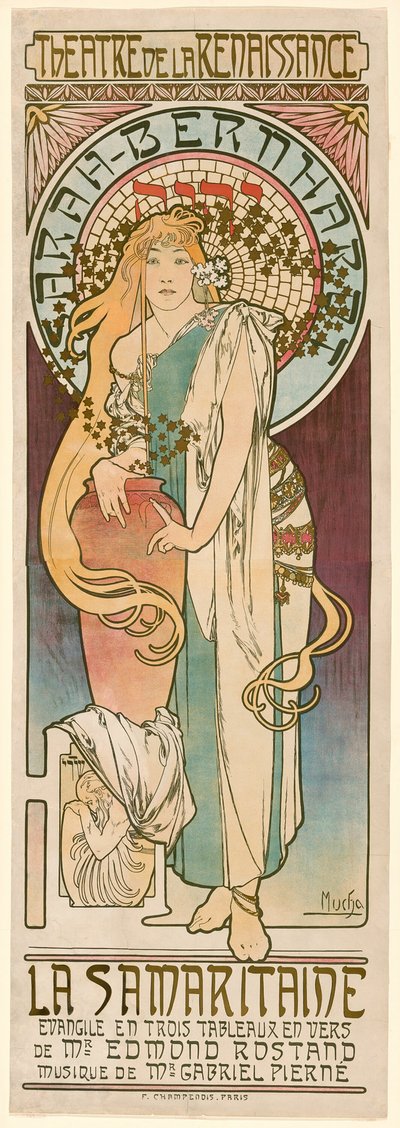 サマリア人 作： Alphonse Marie Mucha