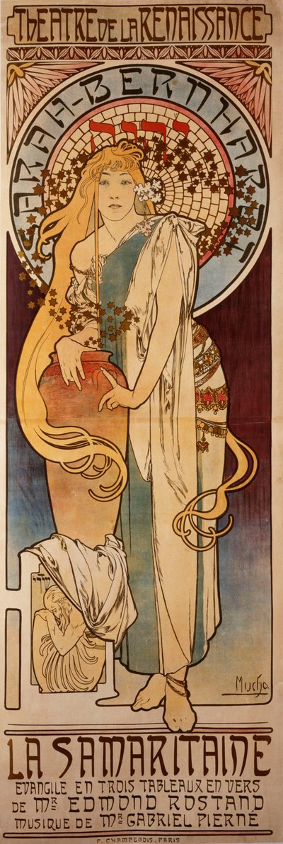 サマリア人、1897 作： Alphonse Mucha