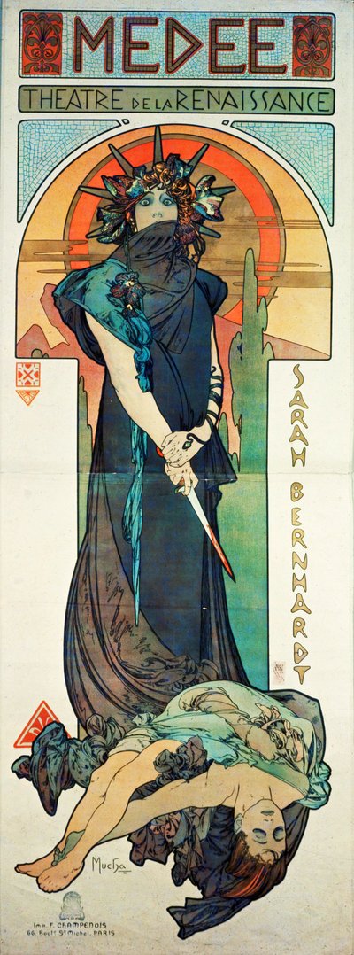  作： Alphonse Marie Mucha