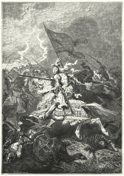 フォルノボの戦い（イタリア 作： Alphonse Marie de (after) Neuville