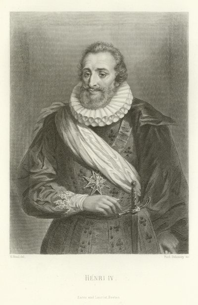 ヘンリー四世 作： Alphonse Marie de Neuville