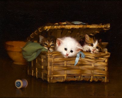 Here Comes Trouble！、1900年頃 作： Alphonse Marx