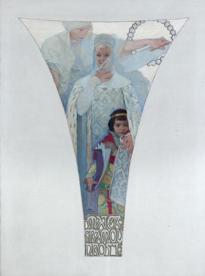 0、1911 作： Alphonse Mucha