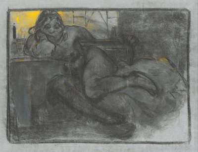 アブサン（女性の研究） 作： Alphonse Mucha