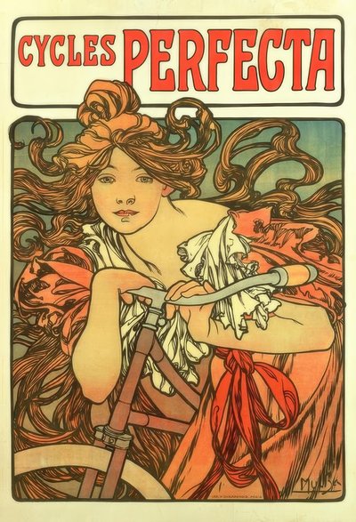 完全なサイクル 作： Alphonse Mucha