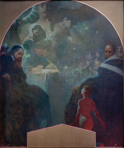 犠牲者 作： Alphonse Mucha