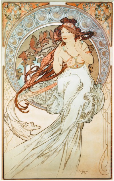 音楽 作： Alphonse Mucha