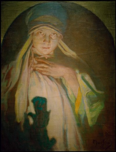 The Sorceress 作： Alphonse Mucha