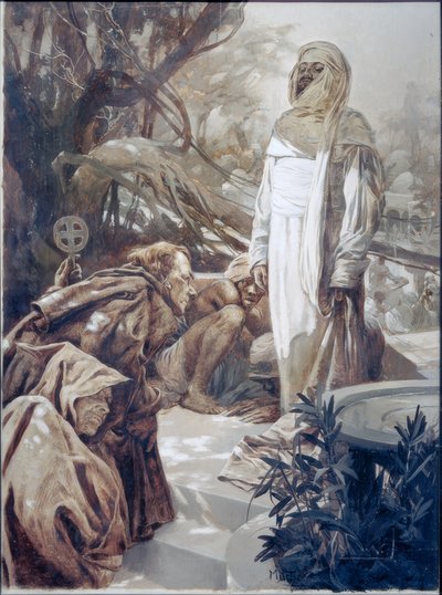スペインの歴史、イラスト 作： Alphonse Mucha