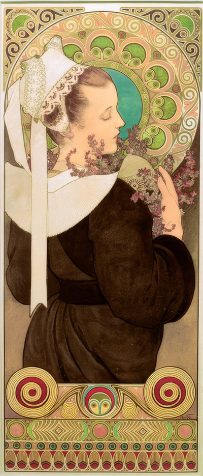 ハイデクラウト 作： Alphonse Mucha